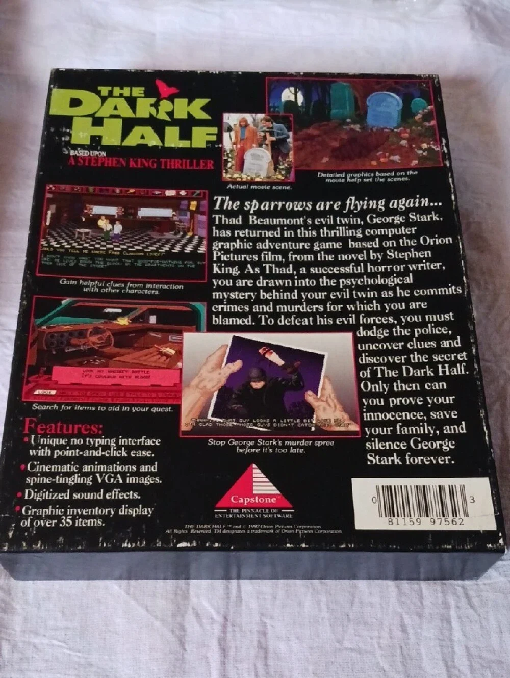 The Dark Half PC Game – Black & Purple